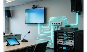 Что такое Dante Audio и как это работает в конференц-системах? Разбор на примере JazzTel CS8620M